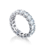 Oval Cut Diamond Eternity Band