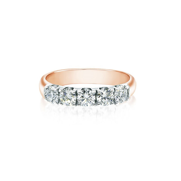 Classic Julianna Wedding Band with Canadian Diamonds