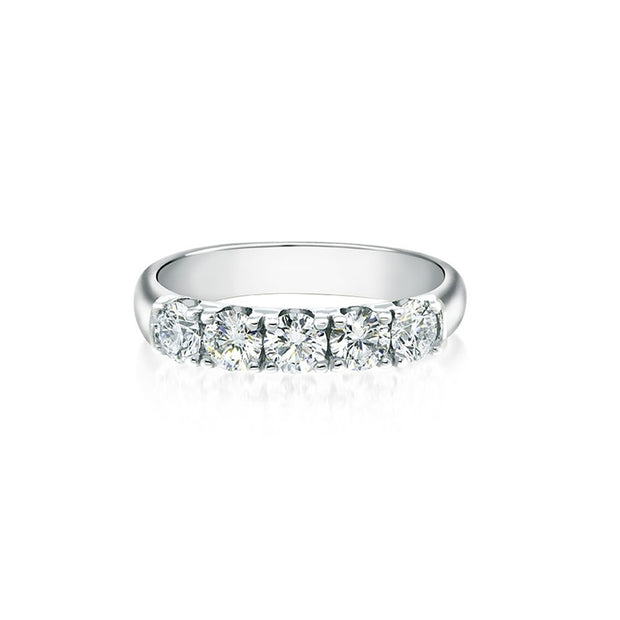 Classic Julianna Wedding Band with Canadian Diamonds