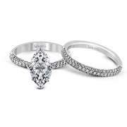 Wedding Set in 18k Gold with Diamonds
