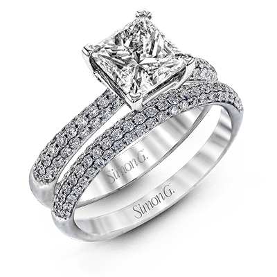 Wedding Set in 18k Gold with Diamonds