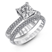 Wedding Set in 18k Gold with Diamonds