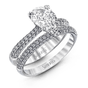 Wedding Set in 18k Gold with Diamonds