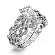 Wedding Set in 18k Gold with Diamonds