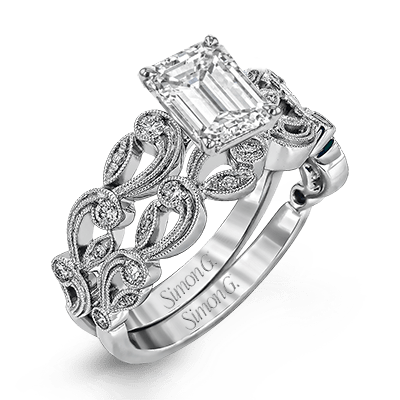 Wedding Set in 18k Gold with Diamonds