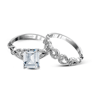 Wedding Set in 18k Gold with Diamonds
