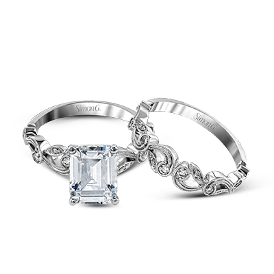 Wedding Set in 18k Gold with Diamonds