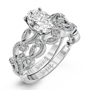Wedding Set in 18k Gold with Diamonds