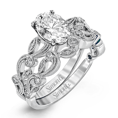 Wedding Set in 18k Gold with Diamonds