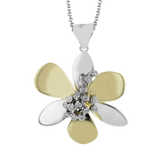 ZP1221 Pendant in 14k Gold with Diamonds