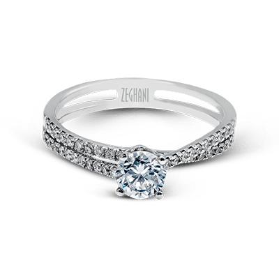 ZR1106 Wedding Set in 14k Gold with Diamonds
