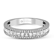 ZR1151 Anniversary Ring in 14k Gold with Diamonds