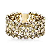 ZR1294 Right Hand Ring in 14k Gold with Diamonds