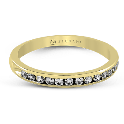 ZR12 Anniversary Ring in 14k Gold with Diamonds