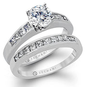 ZR135 Wedding Set in 14k Gold