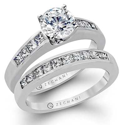 ZR135 Wedding Set in 14k Gold