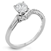 ZR1462 Wedding Set in 14k Gold with Diamonds