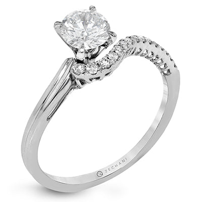 ZR1462 Wedding Set in 14k Gold with Diamonds