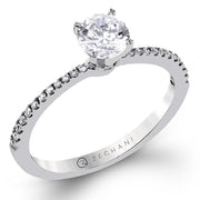 ZR1497 Wedding Set in 14k Gold with Diamonds