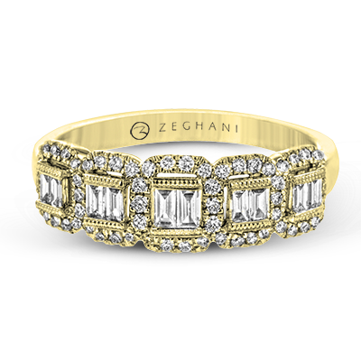 ZR1721 Right Hand Ring in 14k Gold with Diamonds