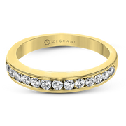 ZR18 Anniversary Ring in 14k Gold with Diamonds