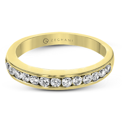 ZR18 Anniversary Ring in 14k Gold with Diamonds