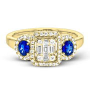 ZR2024 Right Hand Ring in 14k Gold with Diamonds