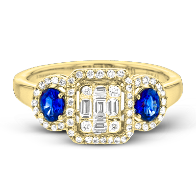 ZR2024 Right Hand Ring in 14k Gold with Diamonds