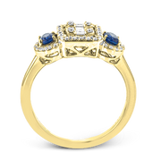 ZR2024 Right Hand Ring in 14k Gold with Diamonds