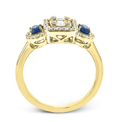 ZR2024 Right Hand Ring in 14k Gold with Diamonds