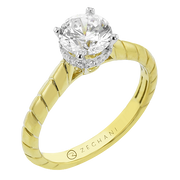 ZR2369 Wedding Set in 14k Gold with Diamonds