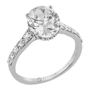 ZR2561 Wedding Set in 14k Gold with Diamonds