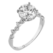 ZR2563 Wedding Set in 14k Gold with Diamonds