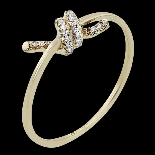 ZR2571 Right Hand Ring in 14k Gold with Diamonds