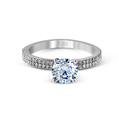 ZR263 Wedding Set in 14k Gold with Diamonds