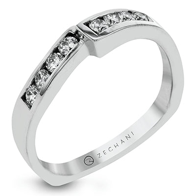 ZR320 Engagement Ring in 14k Gold with Diamonds