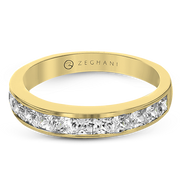 Bague anniversaire ZR33-B en or 14 carats