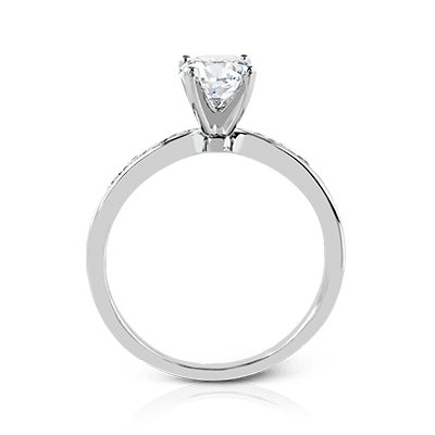 ZR415 Wedding Set in 14k Gold with Diamonds