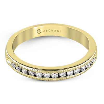 ZR42 Anniversary Ring in 14k Gold with Diamonds