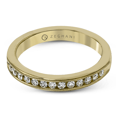 ZR43 Anniversary Ring in 14k Gold with Diamonds