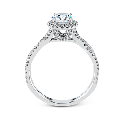 ZR624 Wedding Set in 14k Gold with Diamonds