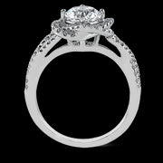 ZR744 Engagement Ring in 14k Gold with Diamonds