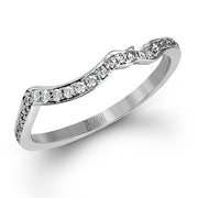 ZR876 Engagement Ring in 14k Gold with Diamonds