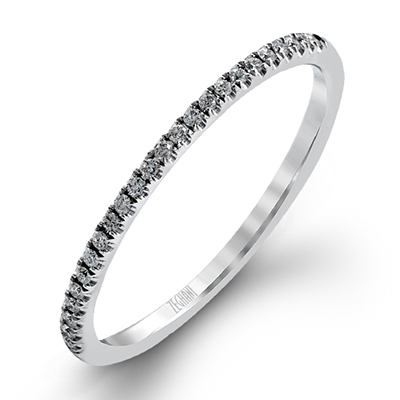 Ensemble de mariage ZR957 en or 14 carats avec diamants