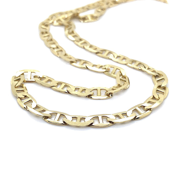 Yellow Gold Anchor Chain