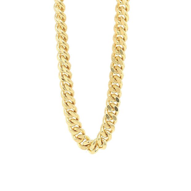 Yellow Gold Heavy Curb Link Chain