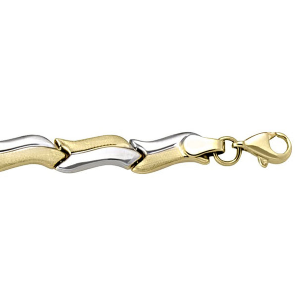 Two-Tone Gold Bracelet