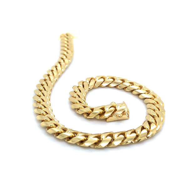 Yellow Gold Curb Link Bracelet
