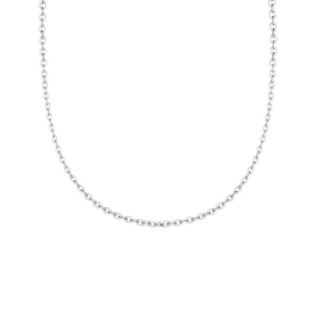 Tacori Sterling Silver Adjustable Rolo Chain Necklace