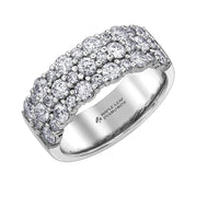 Stunning Cluster Style Canadian Diamond Ring